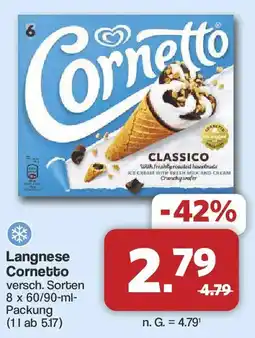Famila Nord West Langnese Cornetto Angebot