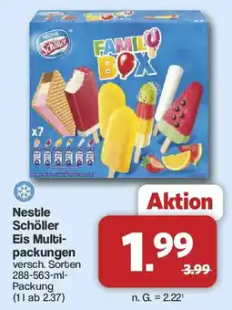 Famila Nord West Nestle Schöller Eis Multipackungen Angebot