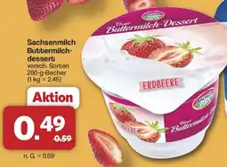 Famila Nord West Sachsenmilch Buttermilchdessert Angebot