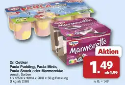 Famila Nord West Dr. Oetker Paula Pudding, Paula Minis, Paula Snack oder Marmorette Angebot
