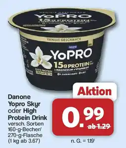 Famila Nord West Danone Yopro Skyr oder High Protein Drink Angebot