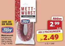 Famila Nord West Bley Mettwurst Angebot