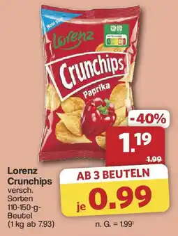Famila Nord West Lorenz Crunchips Angebot