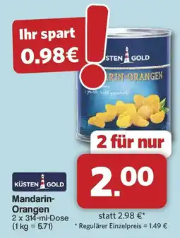 Famila Nord West KÜSTEN GOLD Mandarin- Orangen Angebot