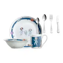 Netto Marken-Discount Leonardo Kindergeschirr Set mit Besteck BAMBINI AVVENTURA Angebot