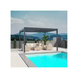 Netto Marken-Discount Weide_Deluxe_Pergola_Alu 3,6 m x 4 m x H 255 cm_anthrazit Angebot