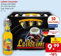 Netto Getränke Discount Leikeim Limonaden Angebot
