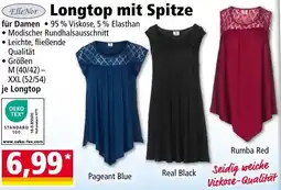 Norma ElleNor Longtop mit Spitze Angebot