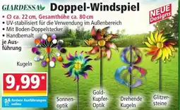 Norma GIARDESSA Doppel-Windspiel Angebot
