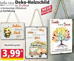 Norma bella casa Deko-Holzschild Angebot