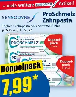 Norma SENSODYNE ProSchmelz Zahnpasta Angebot