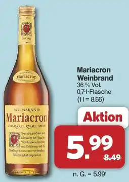 Famila Nord West Mariacron Weinbrand Angebot