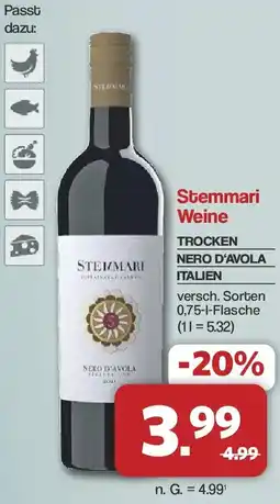 Famila Nord West Stemmari Weine Angebot