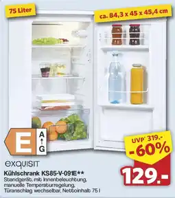 Famila Nord West Exquisit Kühlschrank KS85-V-091E Angebot