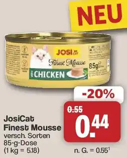 Famila Nord West JosiCat Finest Mousse Angebot