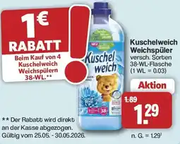 Famila Nord West Kuschelweich Weichspüler Angebot