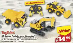 Famila Nord West ToyTales RC Bagger, Radlader oder Kipplaster Angebot