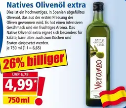 Norma Natives Olivenöl extra Angebot