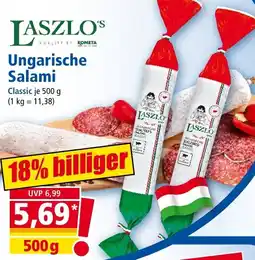 Norma LASZLO'S Ungarische Salami Angebot