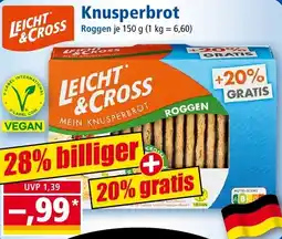 Norma LEICHT & CROSS Knusperbrot Angebot