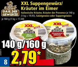 Norma OASE DER GEWÜRZE XXL Suppengewürz/ Kräuter im Eimer Angebot