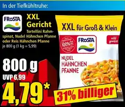 Norma Frosta XXL Gericht Angebot