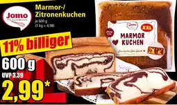 Norma Jomo Marmor-/ Zitronenkuchen Angebot