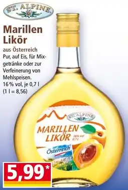 Norma ST. ALPINE Marillen Likör Angebot