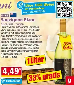 Norma 2025 Sauvignon Blanc Angebot