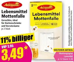 Norma Aeroxon Lebensmittel Mottenfalle Angebot