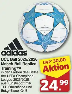 Famila Nord West adidas UCL Ball 2025/2026 Match Ball Replica Training Angebot