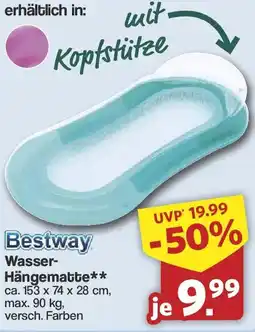 Famila Nord West Bestway Wasser Hängematte Angebot