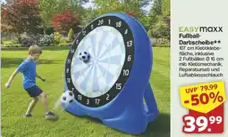 Famila Nord West EASYmaxx Fußball Dartscheibe Angebot