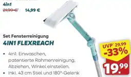 Famila Nord West LEIFHEIT Set Fensterreinigung 4IN1 FLEXREACH Angebot