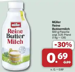 Famila Nord West Müller Reine Buttermilch Angebot