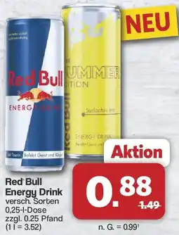 Famila Nord West Red Bull Energy Drink Angebot