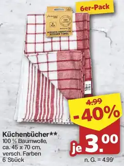 Famila Nord West Küchentücher Angebot