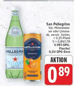 E-Center San pellegrino mineralwasser Angebot
