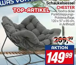 CENTERSHOP Schaukelsessel CHESTER Angebot