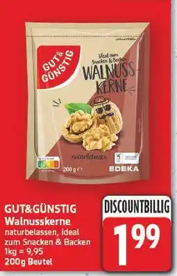 E-Center Gut&günstig walnusskerne Angebot