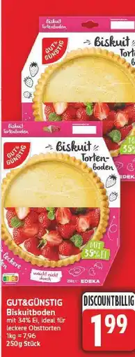 E-Center Gut&günstig biskuitboden Angebot