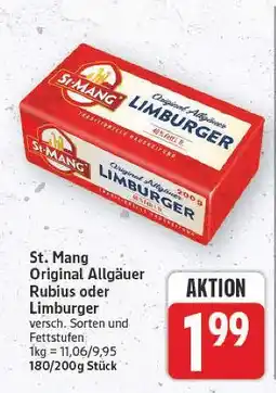 E-Center St. mang original allgäuer rubius Angebot