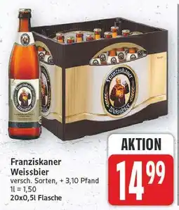 E-Center Franziskaner weissbier Angebot