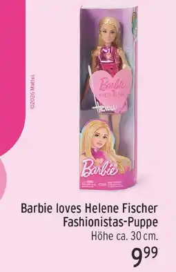 E-Center Barbie barbie loves helene fischer fashionistas-puppe Angebot
