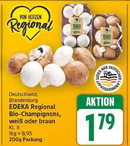 E-Center Edeka regional bio-champignons weiß Angebot