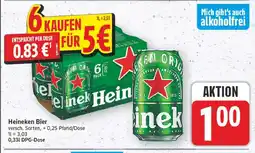 E-Center Heineken bier Angebot