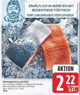 E-Center Norwegisches lachsfilet Angebot