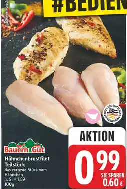 E-Center Bauern gut hähnchenbrustfilet teilstück Angebot