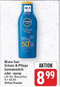 E-Center Nivea sun schutz & pflege sonnenmilch Angebot