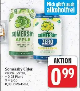 E-Center Somersby apple classic refreshing cider Angebot